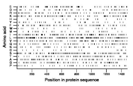 amino acid map