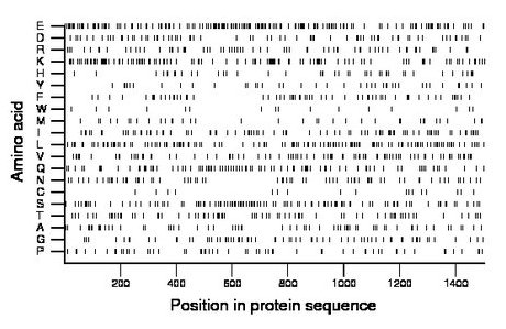 amino acid map