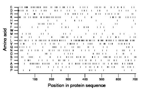 amino acid map