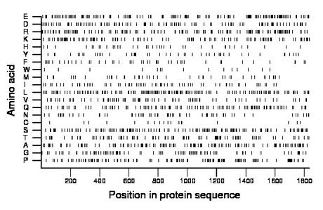 amino acid map