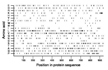 amino acid map