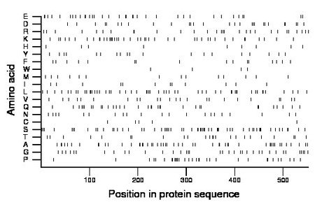 amino acid map