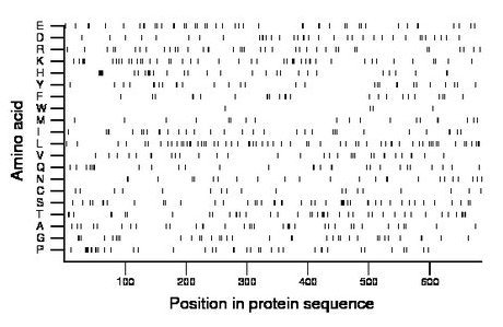 amino acid map