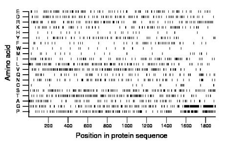 amino acid map