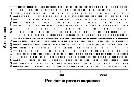 amino acid map