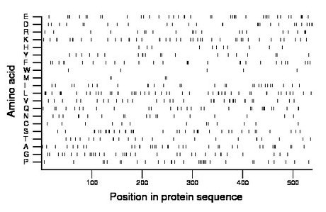 amino acid map