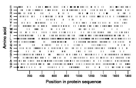 amino acid map