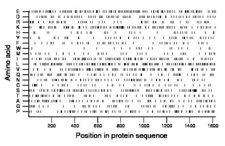 amino acid map