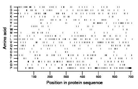 amino acid map