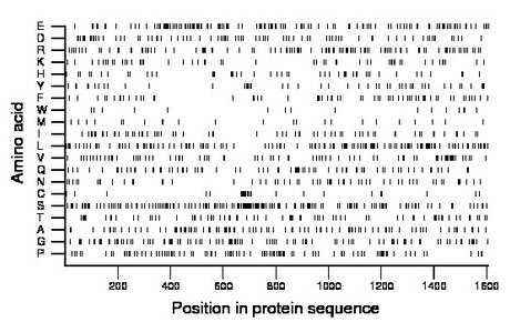 amino acid map