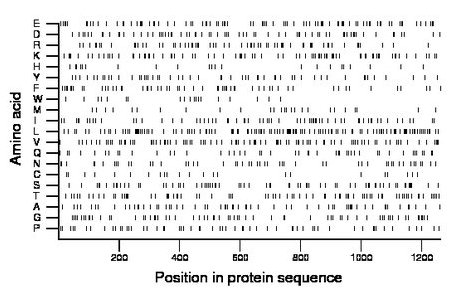 amino acid map