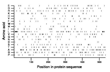 amino acid map