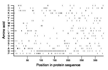 amino acid map