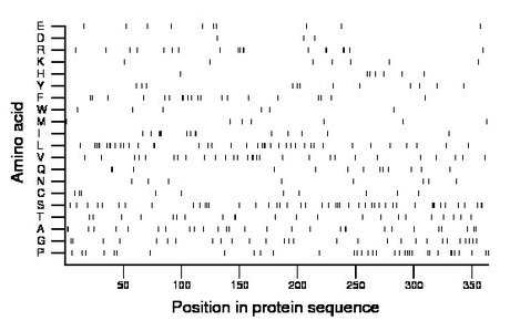 amino acid map