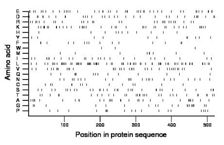 amino acid map