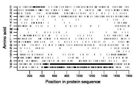 amino acid map