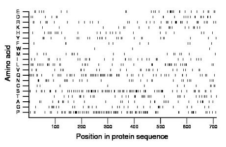 amino acid map