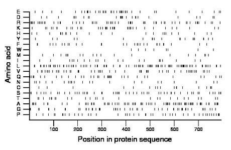 amino acid map