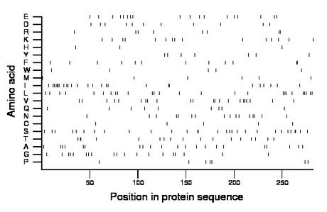 amino acid map