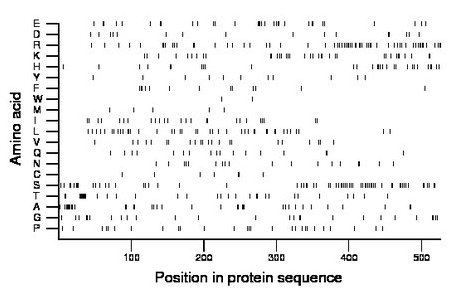 amino acid map