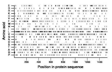 amino acid map