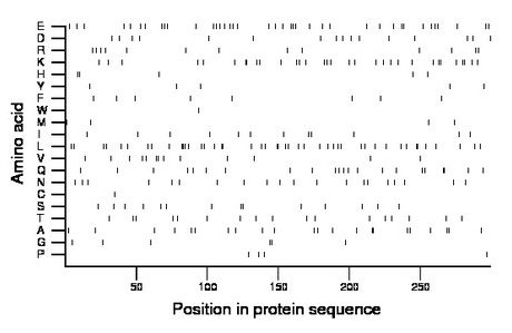 amino acid map