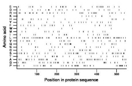 amino acid map