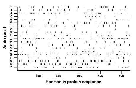 amino acid map