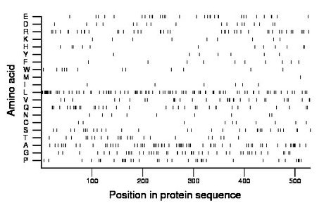 amino acid map