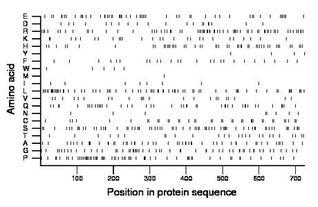 amino acid map