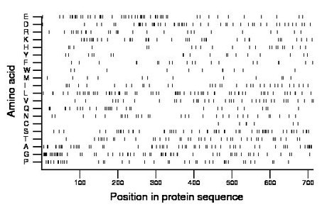 amino acid map