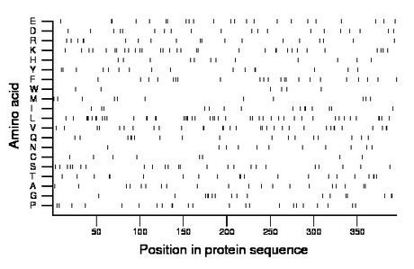 amino acid map