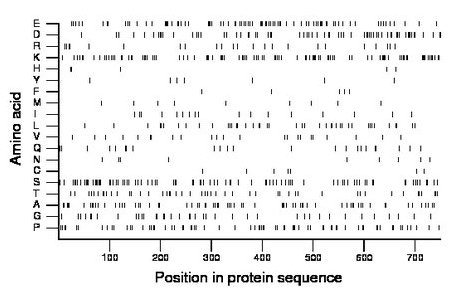 amino acid map