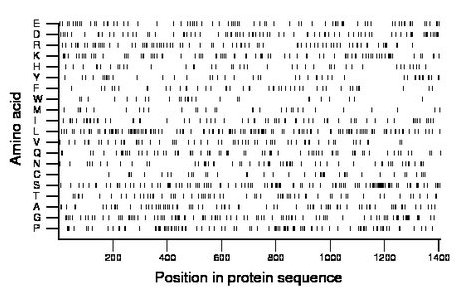 amino acid map