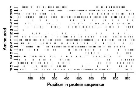 amino acid map