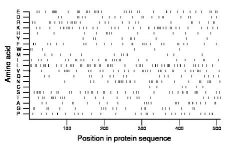 amino acid map