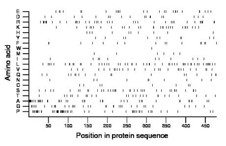 amino acid map