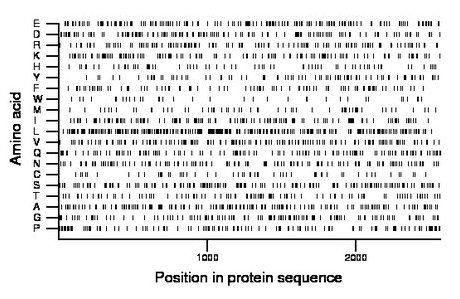 amino acid map