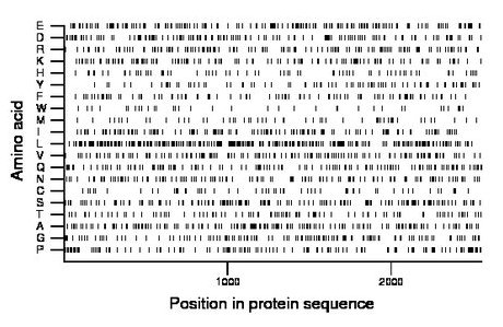 amino acid map