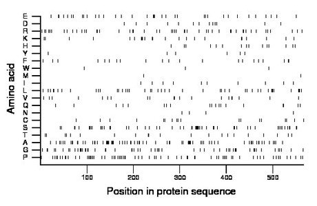 amino acid map