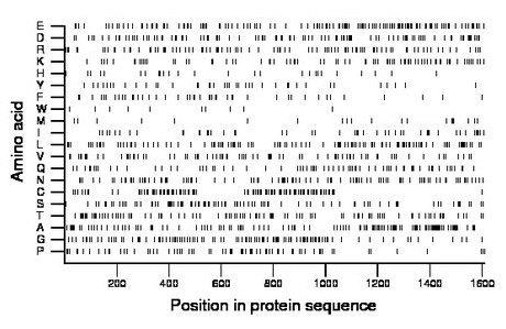 amino acid map