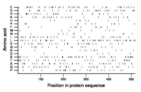 amino acid map