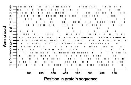 amino acid map