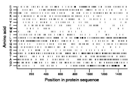 amino acid map