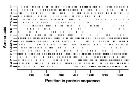 amino acid map