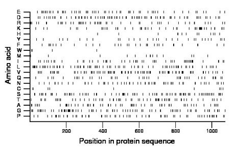 amino acid map