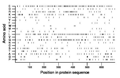 amino acid map