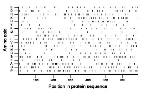 amino acid map