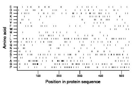 amino acid map