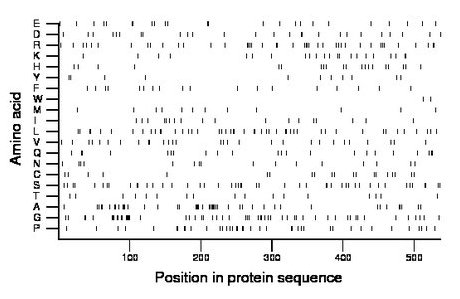 amino acid map